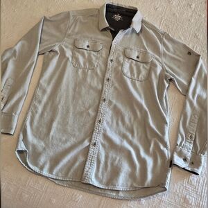 Kuhl Light Gray Flannel, Size Medium